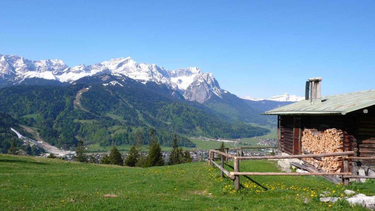 Apartment Bergblick Garmisch-Partenkirchen Exterior foto